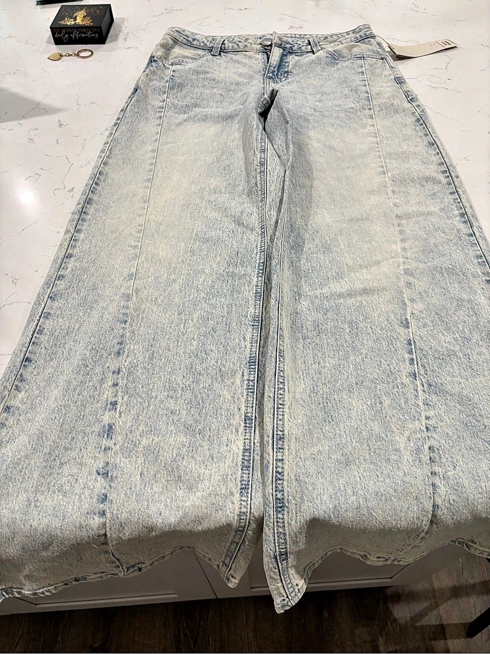 No Boundaries Extra Baggy Low Rise Jean Blue Jeans Size 4